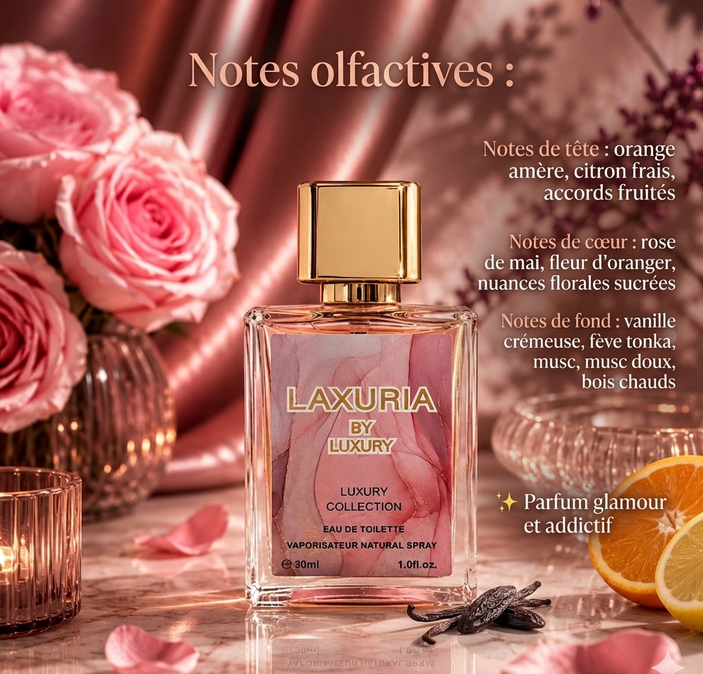 Parfum Femme Laxuria Luxury Collection