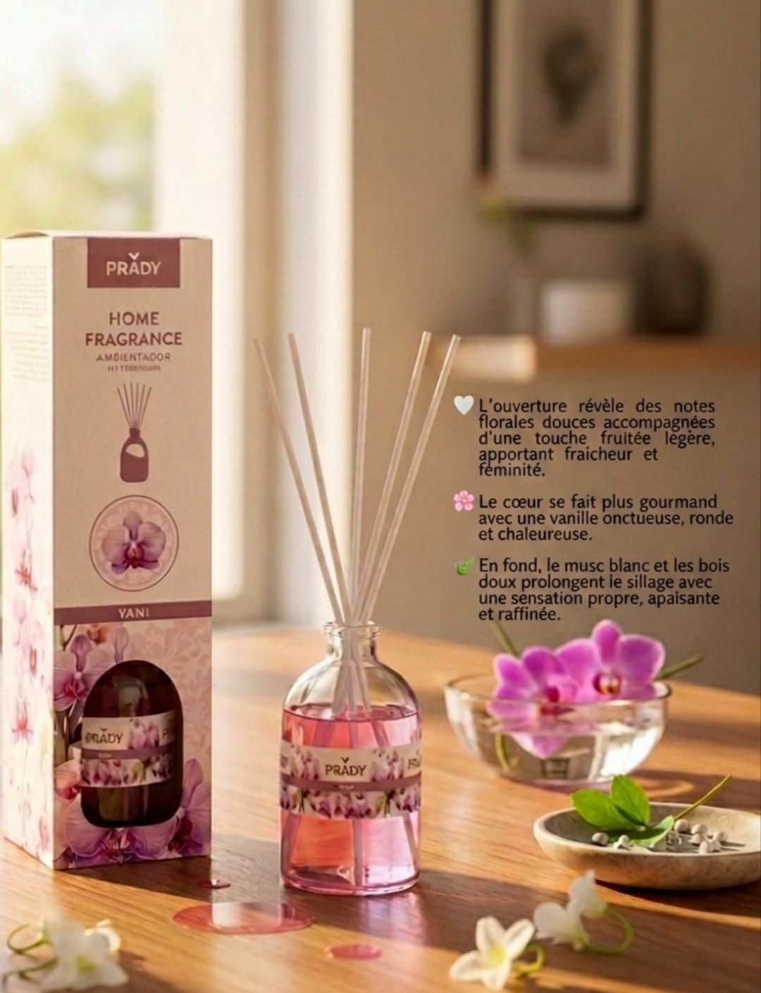 Mikado Diffuseur de Parfum Yani