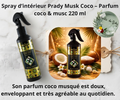 Spray tissu & voiture musk coco tahara 220ml