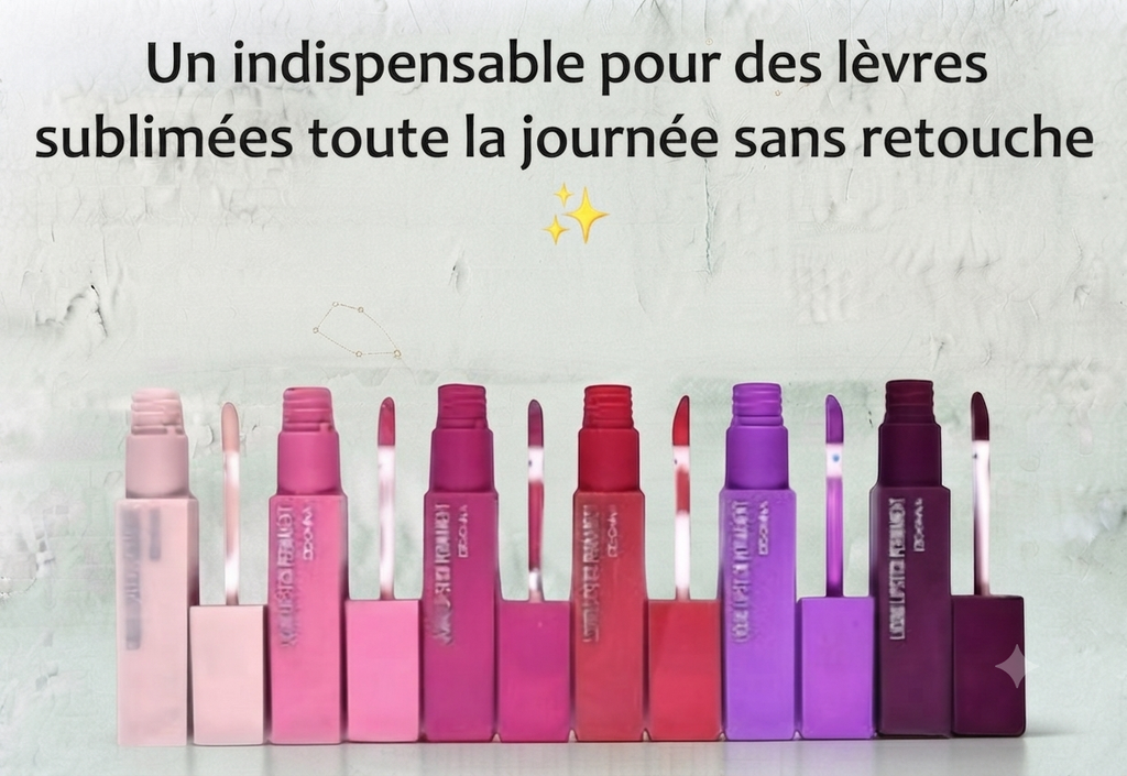 💄 Rouge à Lèvres Liquide Mat Permanent – D'Donna