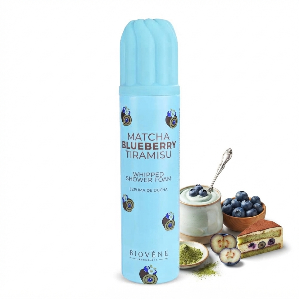 Mousse de Douche Matcha Blueberry Tiramisu 250ml