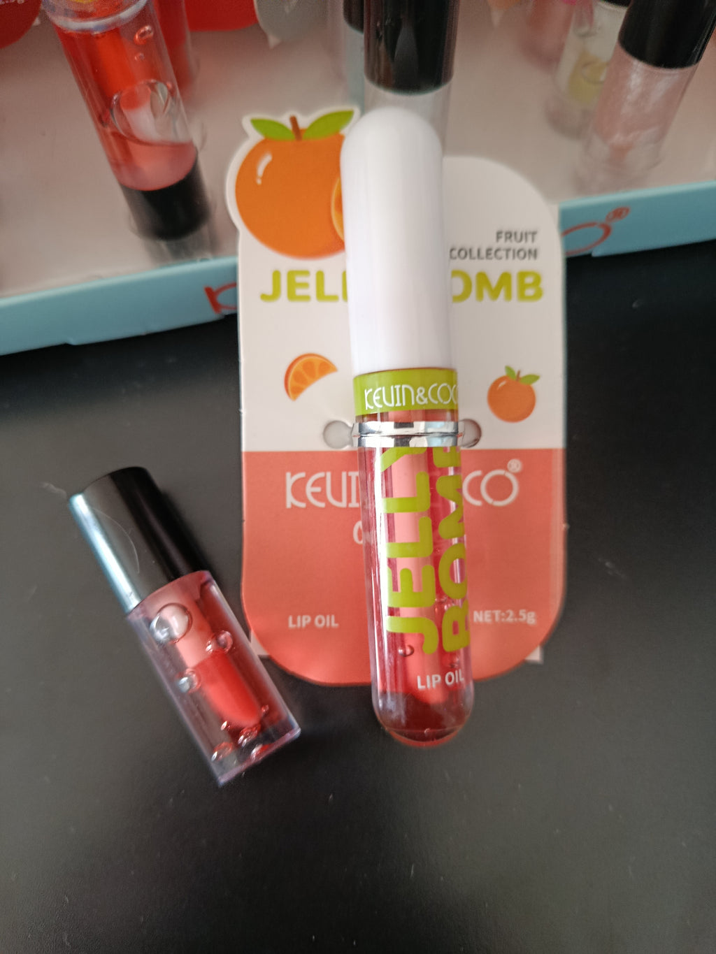 🌸 Huile à Lèvres Gelée Fruitée – Éclat & Hydratation