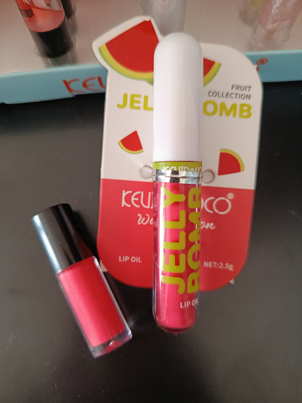 🌸 Huile à Lèvres Gelée Fruitée – Éclat & Hydratation