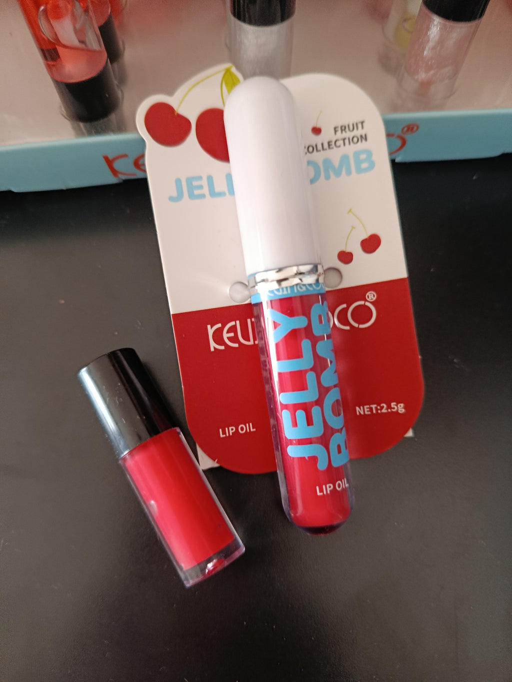 🌸 Huile à Lèvres Gelée Fruitée – Éclat & Hydratation