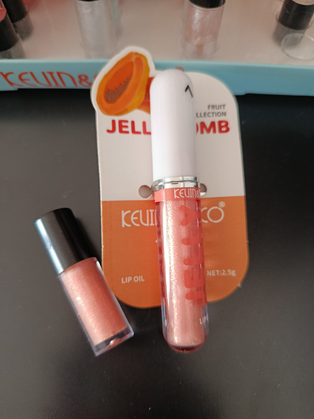 🌸 Huile à Lèvres Gelée Fruitée – Éclat & Hydratation