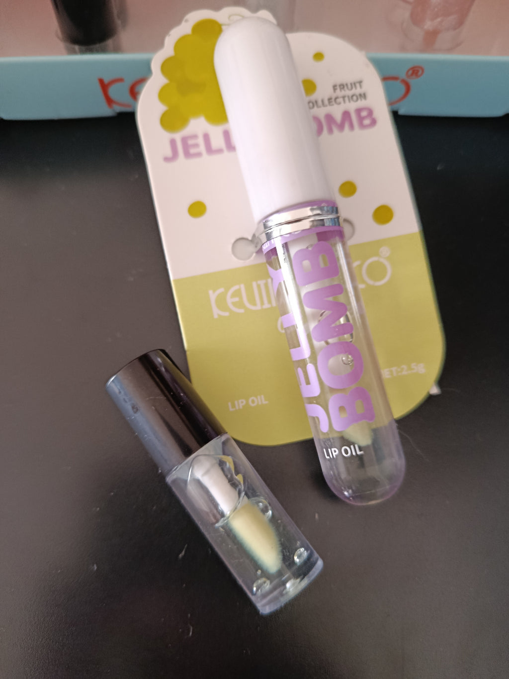 🌸 Huile à Lèvres Gelée Fruitée – Éclat & Hydratation