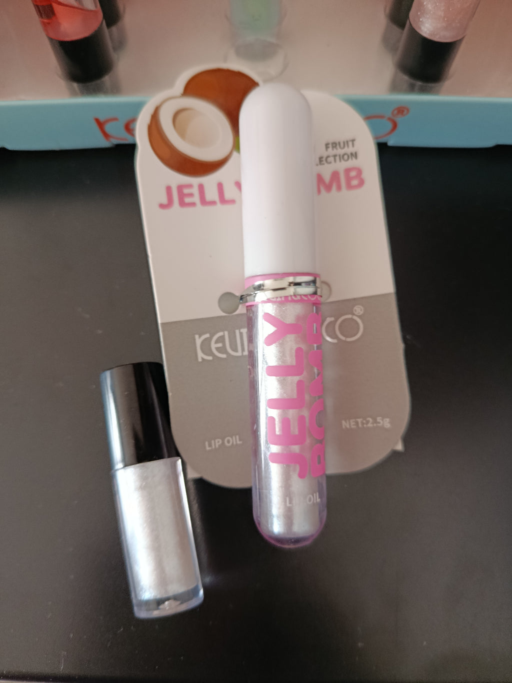 🌸 Huile à Lèvres Gelée Fruitée – Éclat & Hydratation