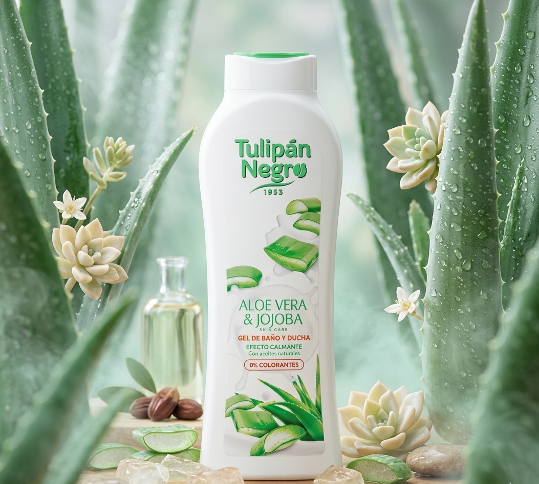 Gel Douche Apaisant Aloe Vera & Jojoba