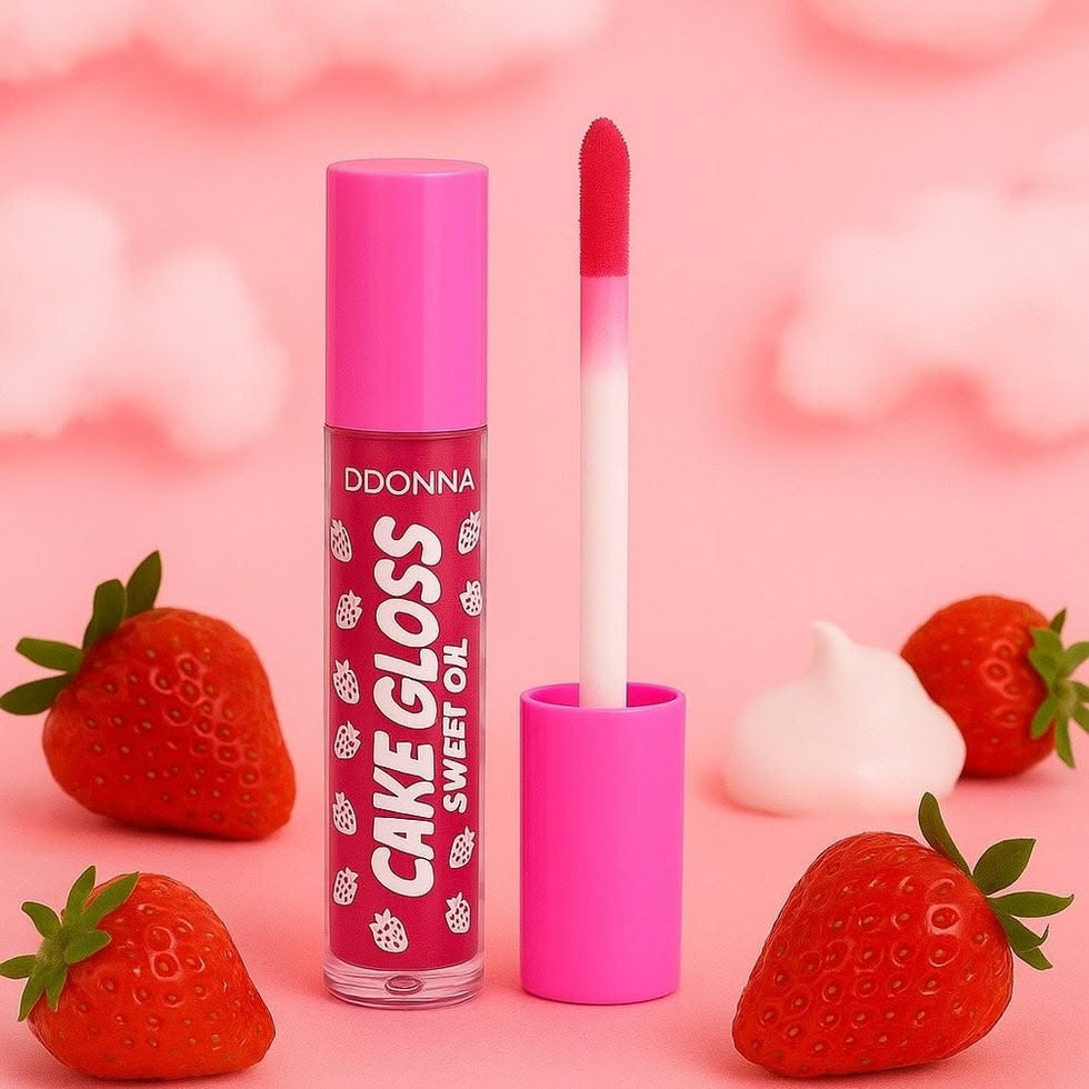 🍓 Sweet Lip Oil "Cake Gloss"